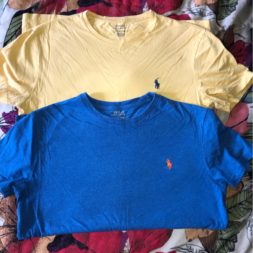 2 Men’s Polo tees